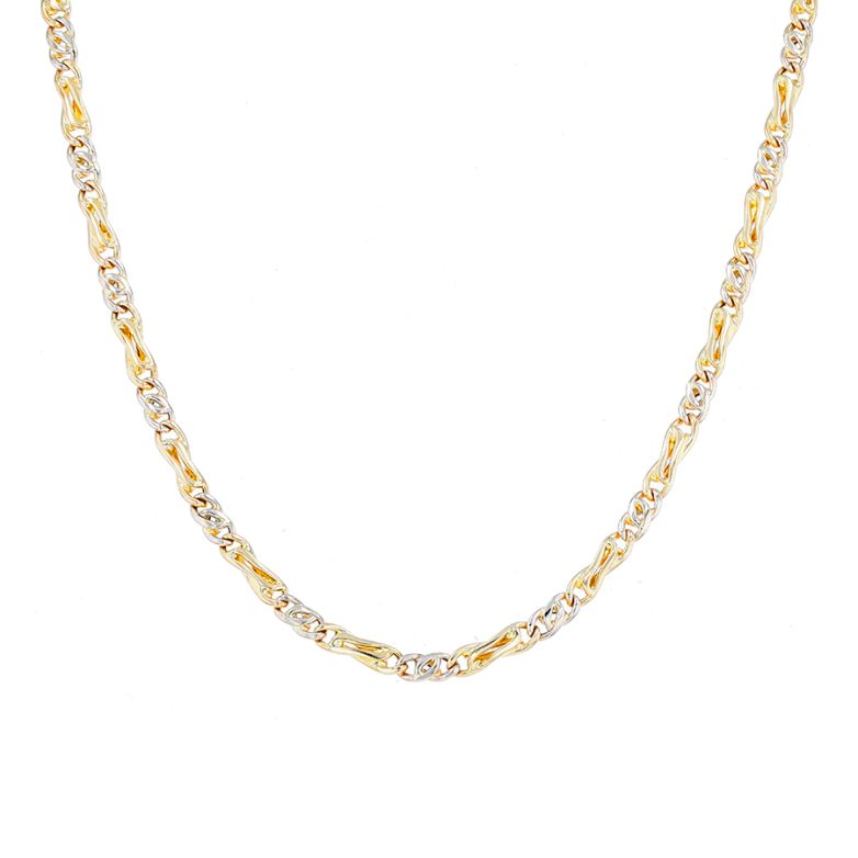 Collier maille fantaisie 2 ors 14.53g Comme neuf -  reconditionné disponible sur Gemme Les Bijoux